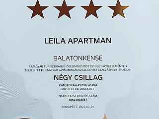Leila Apartman Balatonkenese
