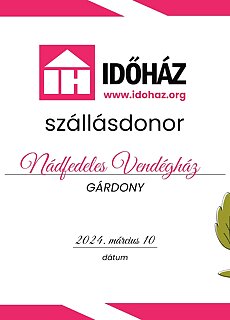 Nadfedeles Vendeghaz Gardony Agard