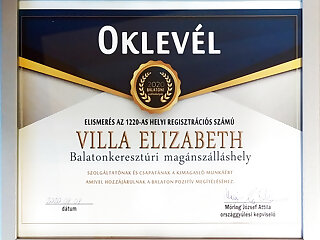 Villa Elizabeth Balatonkeresztur szállás