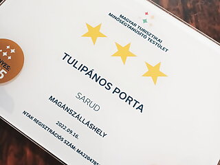 Tulipanos Porta Paraszthaz Sarud szállás