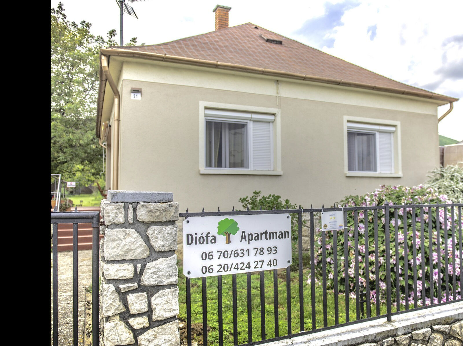 Diofa Apartman Balatonederics