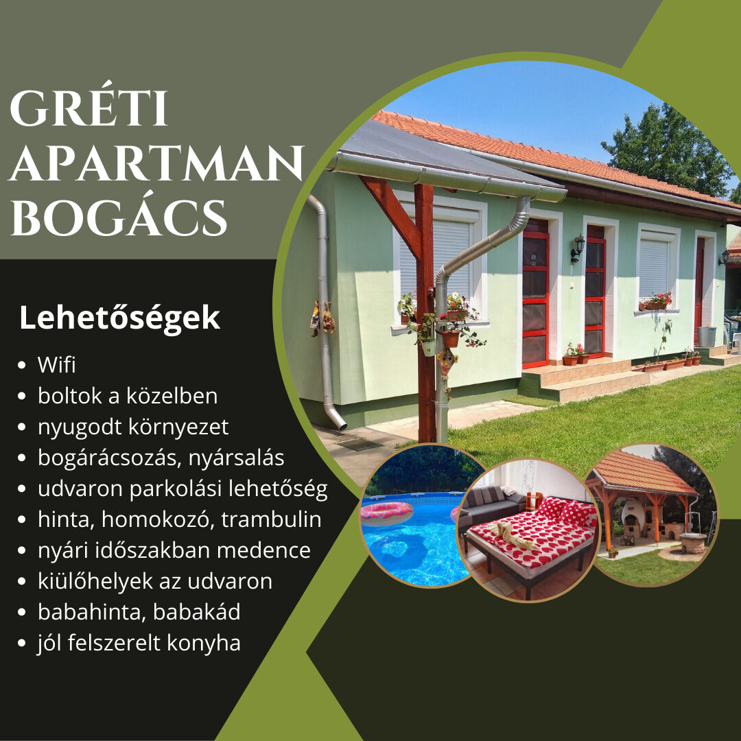 Greti Apartman Bogács