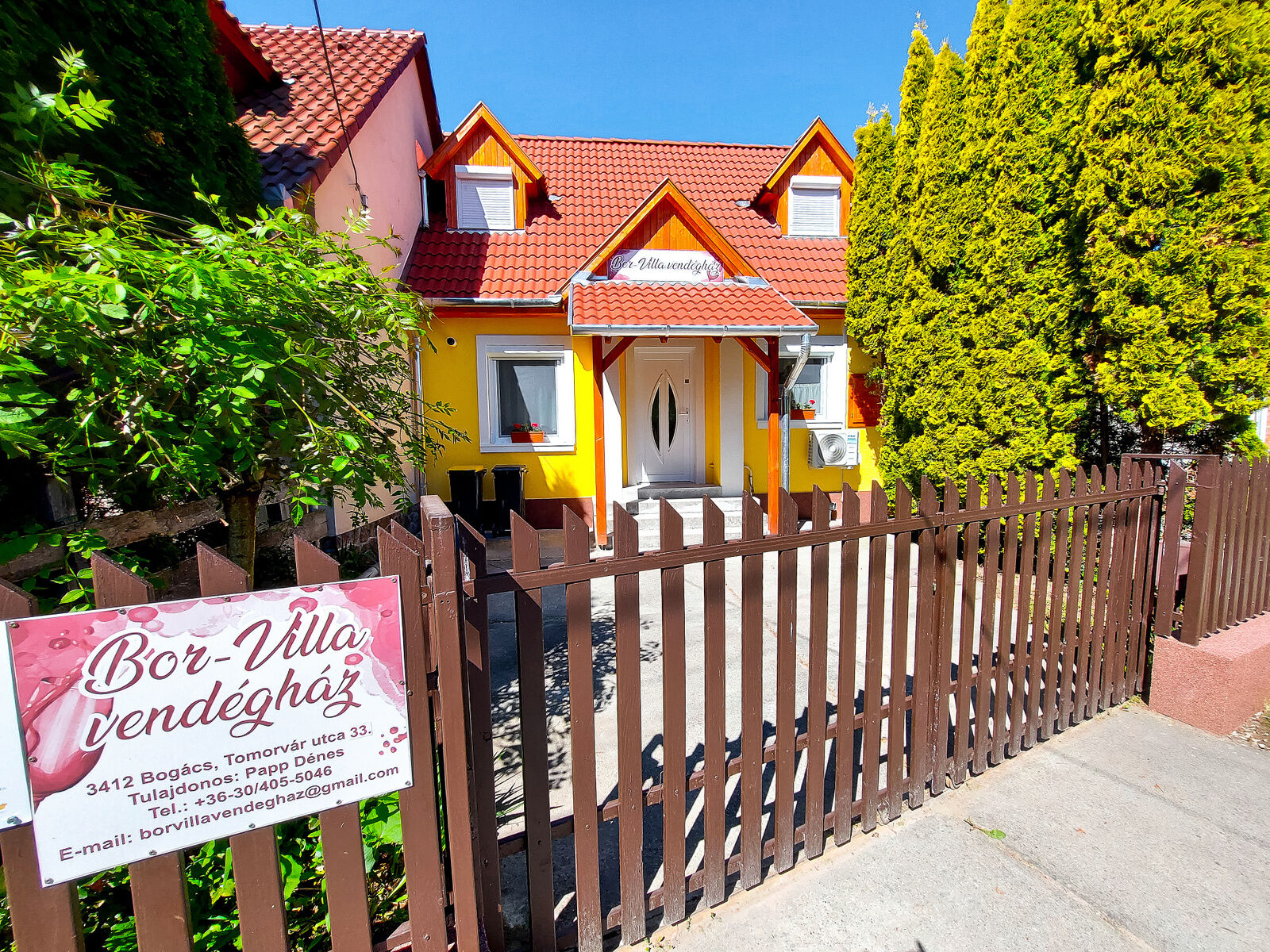 Bor Villa Vendeghaz Bogács