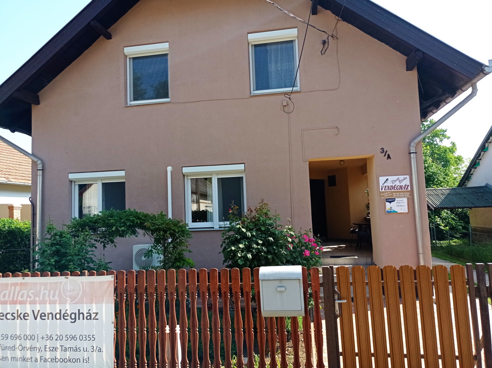 Partifecske Vendeghaz Tiszafured
