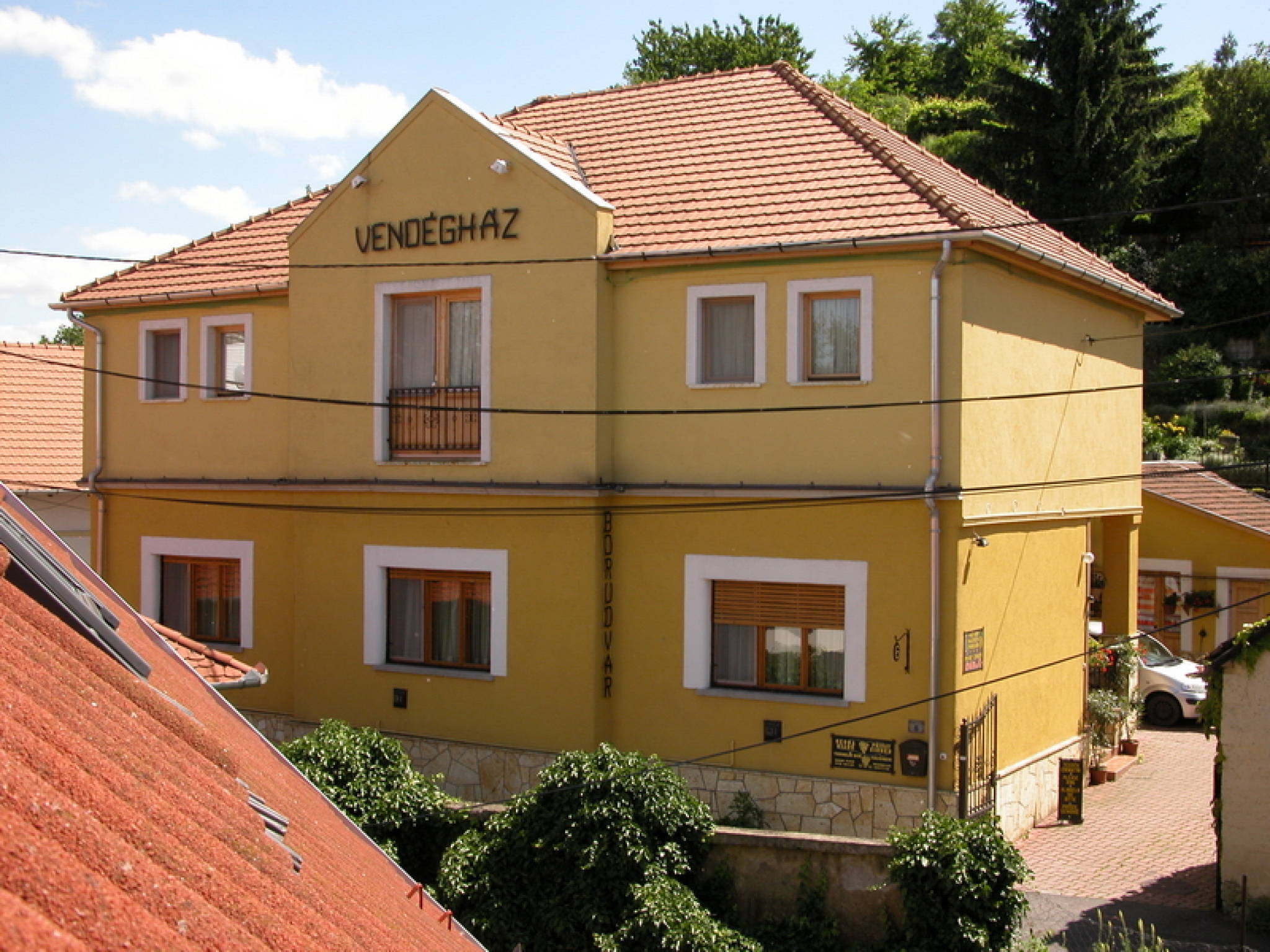 Borudvar Vendeghaz Tokaj