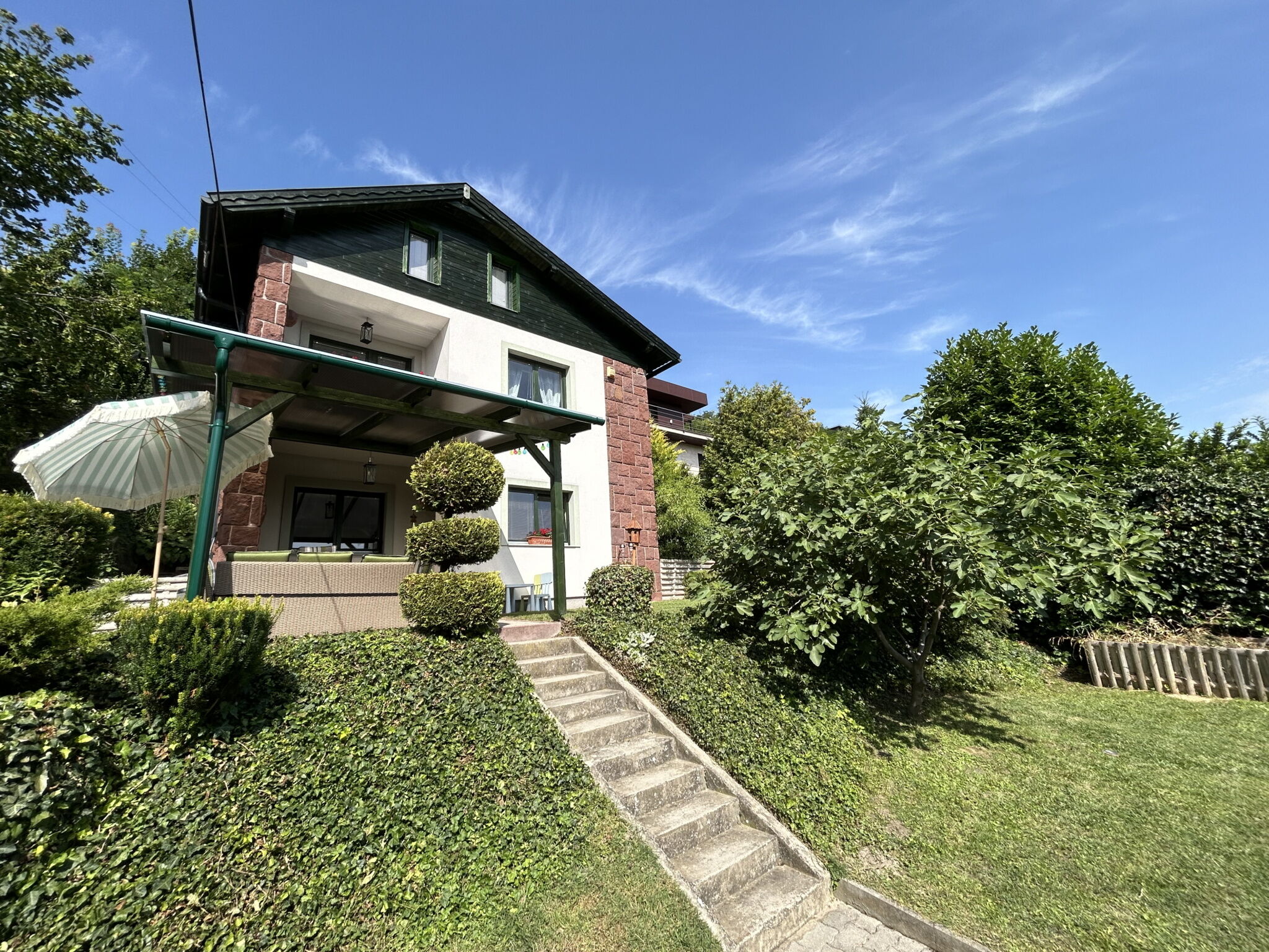 Villa Zoldfuge Balatonfuzfo